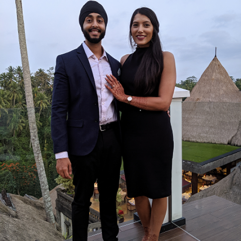 Sonal and Jasdeep Bali